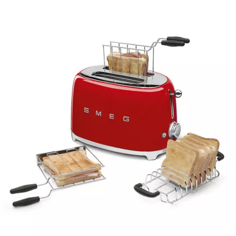 Тостер Smeg TSF01RDEU Тостер Smeg TSF01RDEU